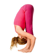 Уттанасаной II - Стойка с наклоном вперед II Уттанасаной II - Стойка с наклоном вперед II