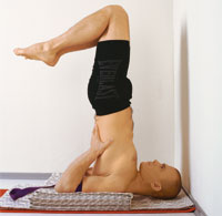 Подготовка Саламба Сарвангасана